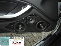 Alpine Radio, Audio System Verstärker und Jehnert Doorboards mit 3-Wege System im BMW E46 Cabrio nachgerüstet. Türen natürlich auch gedämmt.