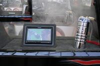 Bull Audio Multimedia- & Musikanlage mit GFK Ausbau, Beleuchtung, Nebelmaschiene in einem Jeep Wrangler ShowCar montiert. Komplette Innenausstattung in Kunstleder Alcantara neu bezogen.