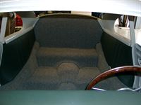 Porsche 356, komplette Innenausstattung, Himmel und Teppich neu angefertigt und montiert.