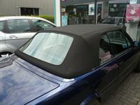 BMW 3er Typ E30 , Verdeckbezug Sonnenland Stoff schwarz geliefert und montiert.